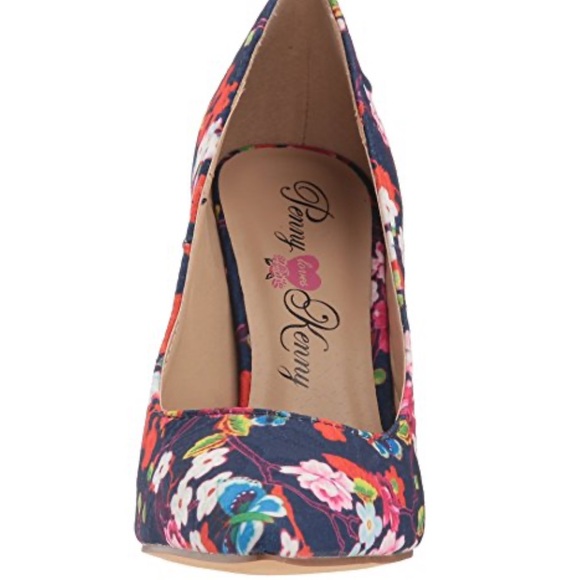 Penny Loves Kenny Women\'s Opus SF Pump Blue Multi Floral 💐 main image 10